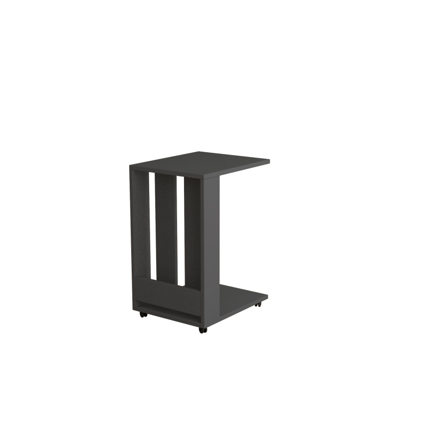 Помощна масичка EDI 60x45 cм антрацит