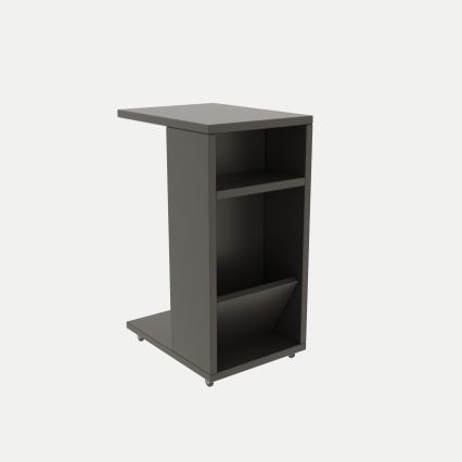 Помощна масичка FILINTA 63x40 cм антрацит