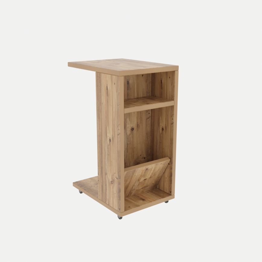 Помощна масичка FILINTA 63x40 cм кафяв