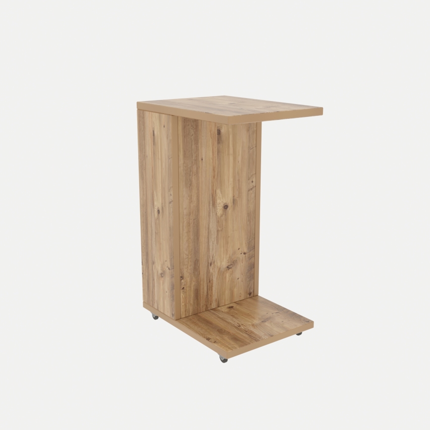 Помощна масичка FILINTA 63x40 cм кафяв