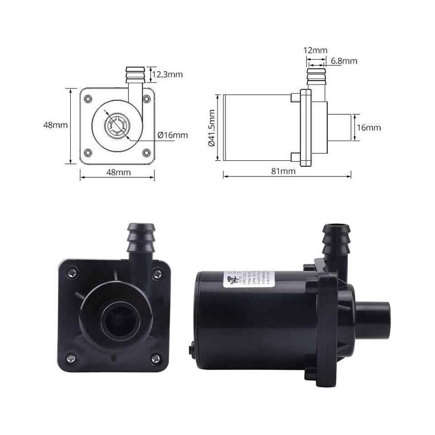 Помпа 6–12 V, 700 л/ч