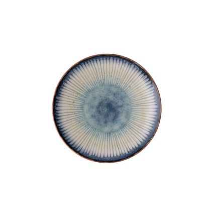 Порцеланов сервиз за хранене, 24 части, син