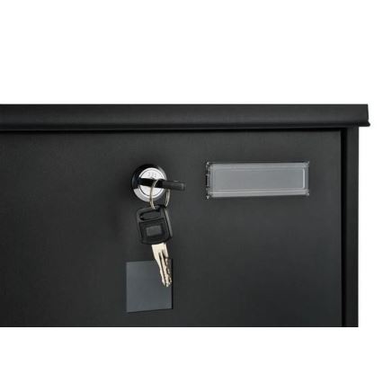 Пощенска кутия 34x30,7 см черна