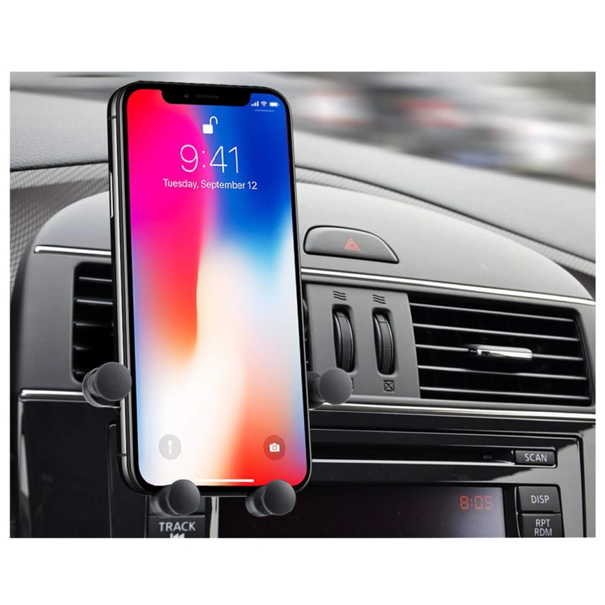 Поставка за смартфон черна