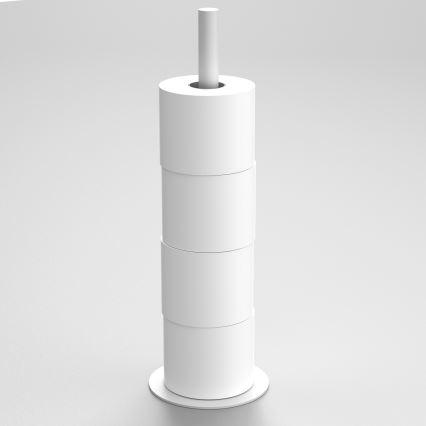 Поставка за тоалетна хартия 51 см бяла