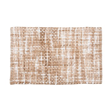 Постелка за баня BELWEDER 60x100 см бежово/бяло