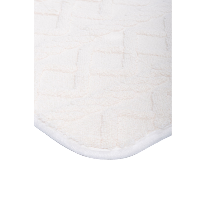 Постелка за баня NEW STYLE 3D 60x90 cm кремава