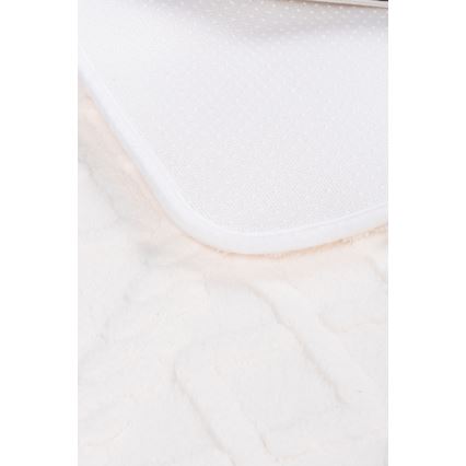 Постелка за баня NEW STYLE 3D 60x90 cm кремава