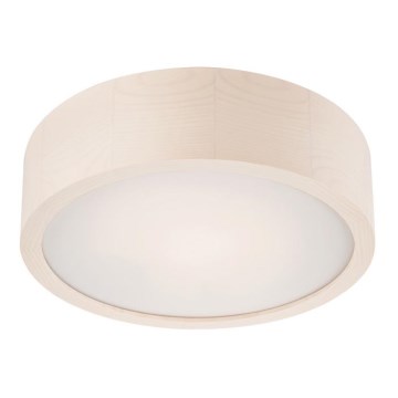 Потолен осветител 1xE27/60W/230V борова дървесина