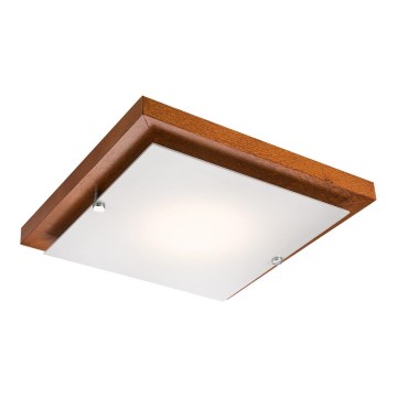Потолен осветител 1xE27/60W/230V борова дървесина