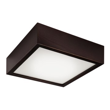 Потолен осветител 1xE27/60W/230V борова дървесина