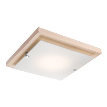 Потолен осветител 1xE27/60W/230V бук