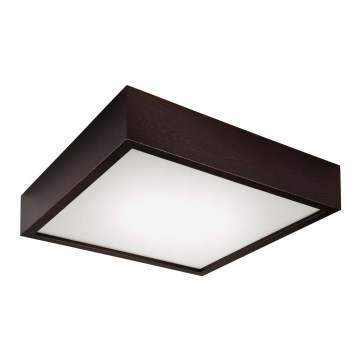 Потолен осветител 2xE27/60W/230V борова дървесина