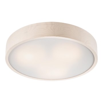Потолен осветител 3xE27/60W/230V борова дървесина