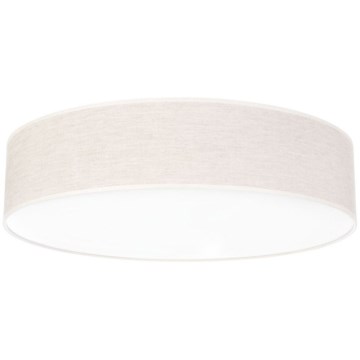 Потолен осветител BOHO 4xE27/25W/230V Ø 58 см бял