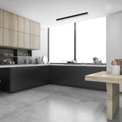 Потолен осветител LUNGO T8 1xG13/18W/230V черен