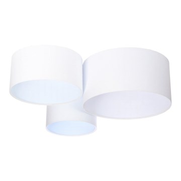 Потолен осветител SPACE 3xE27/60W/230V бял