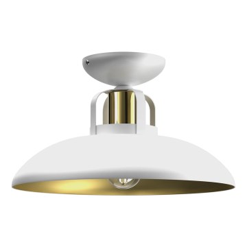 Повърхностен полилей FELIX 1xE27/60W/230V бял