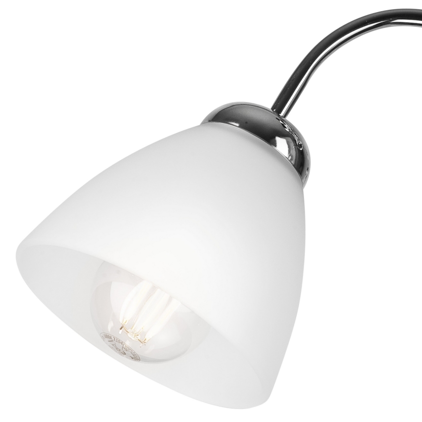 Повърхностен полилей MIRANDA 3xE27/60W/230V лъскав хром