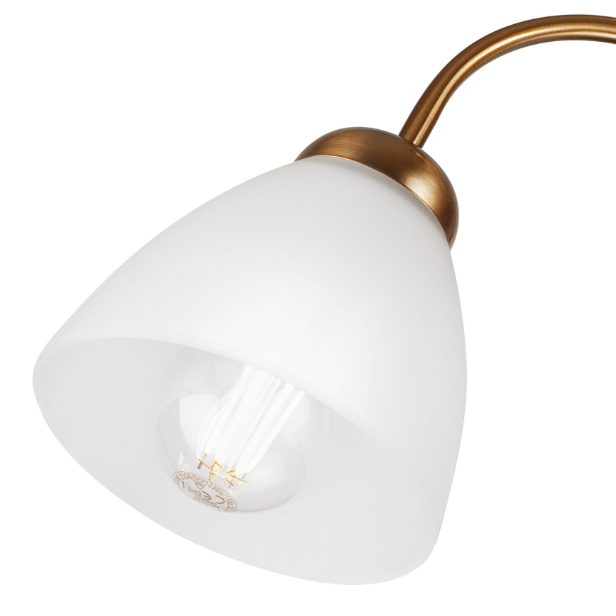 Повърхностен полилей MIRANDA 3xE27/60W/230V златист