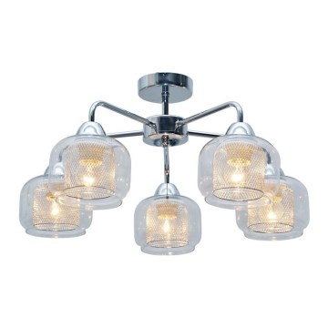 Повърхностен полилей RAY 5xE14/40W/230V