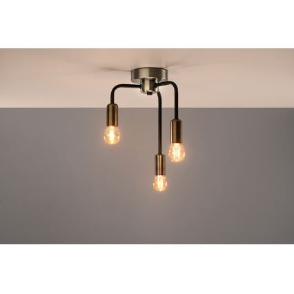 Повърхностен полилей SAGA 3xE27/40W/230V