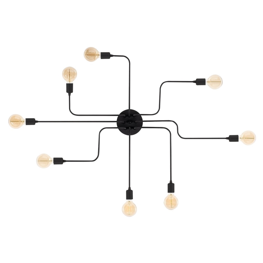 Повърхностен полилей TRUVA 8xE27/40W/230V