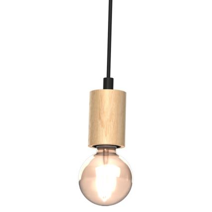 Повърхностен полилей VIGA 5xE27/60W/230V дървен