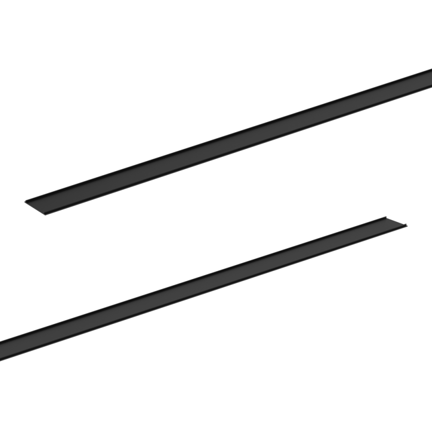 Повърхностна релса без електрическа връзка MAGNETIC TRACK 1,5 м черна