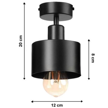 повърхностно монтиран Полилей BODO 1xE27/60W/230V