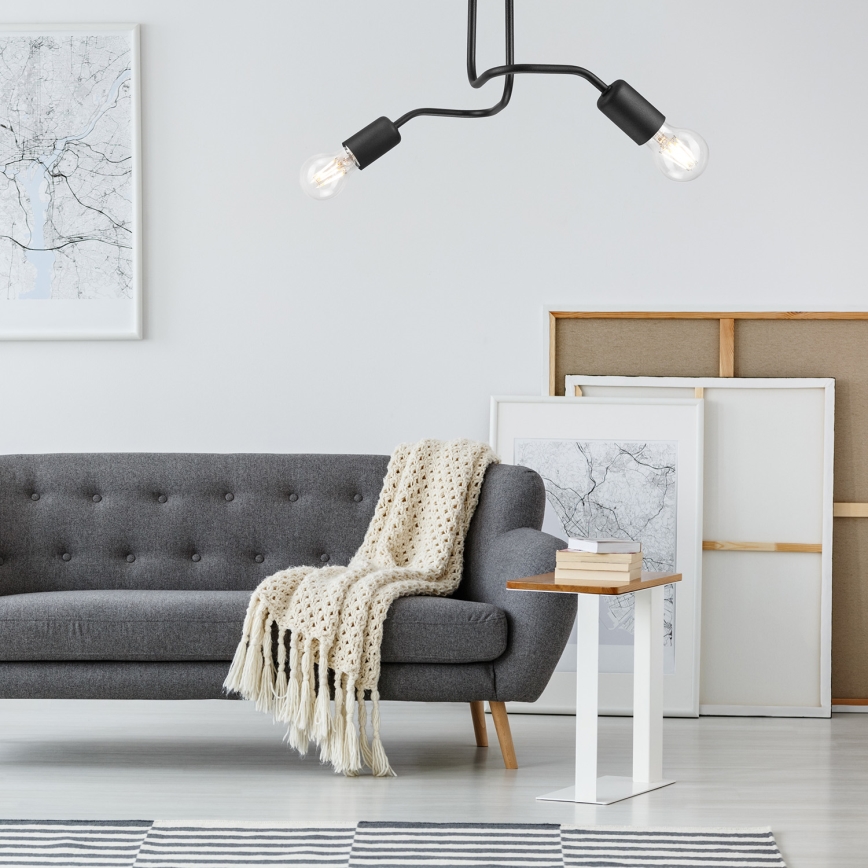 повърхностно монтиран Полилей CHARLIE 2xE27/60W/230V