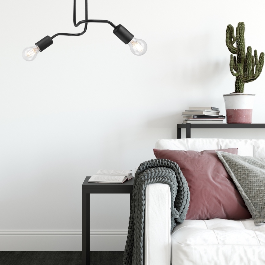 повърхностно монтиран Полилей CHARLIE 2xE27/60W/230V