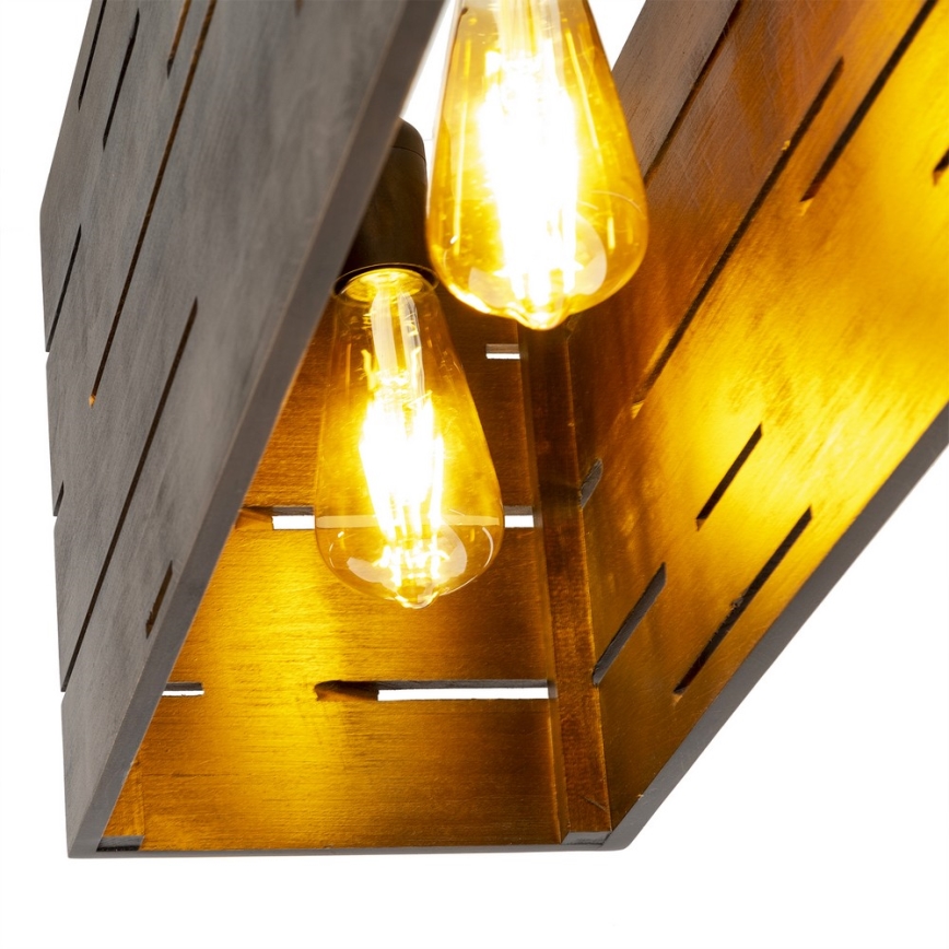 повърхностно монтиран Полилей CUBO 3xE27/60W/230V