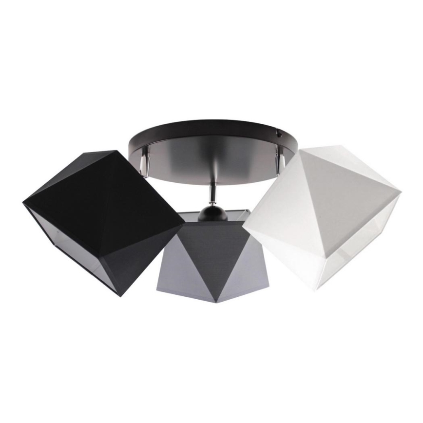 повърхностно монтиран Полилей DIAMENT 3xE27/60W/230V