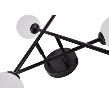 Повърхностно монтиран полилей DORADO 6xG9/28W/230V черен