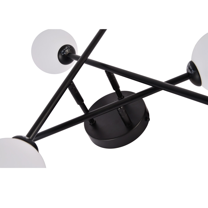 Повърхностно монтиран полилей DORADO 6xG9/28W/230V черен