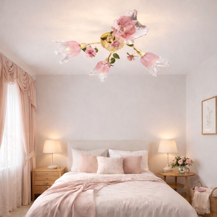 повърхностно монтиран Полилей FIORINTINO 4xE14/40W/230V