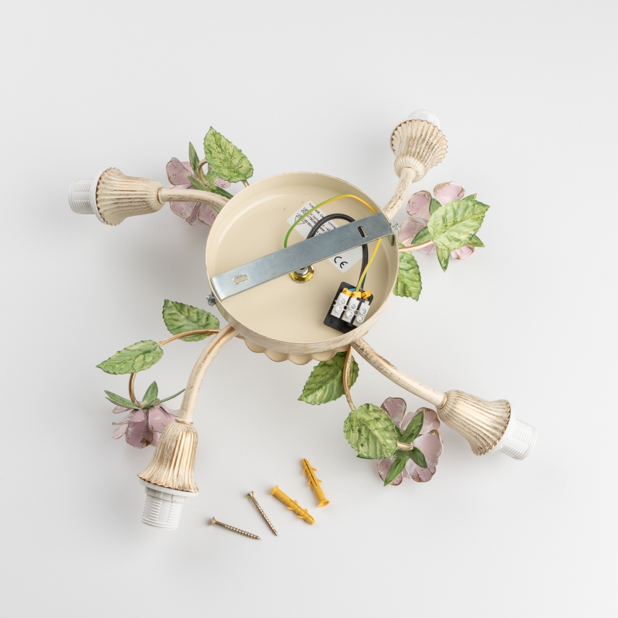 повърхностно монтиран Полилей FIORINTINO 4xE14/40W/230V