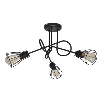 повърхностно монтиран Полилей OXFORD 3xE27/15W/230V
