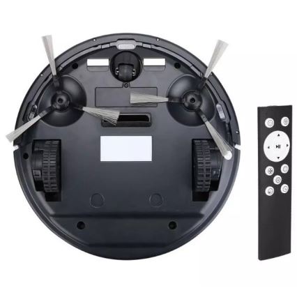 Прахосмукачка робот бяла/синя + дистанционно управление