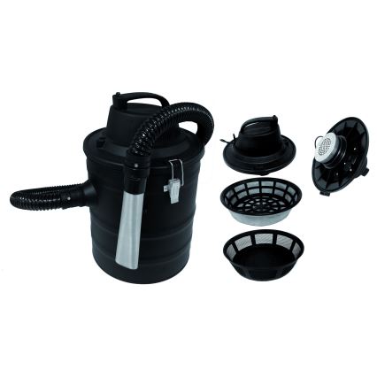 Прахосмукачка за пепел 18 l 1200W/230V черен