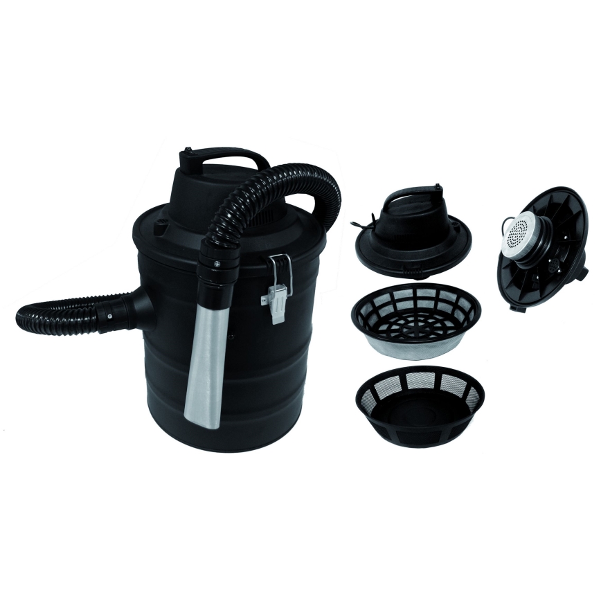 Прахосмукачка за пепел 18 l 1200W/230V черен