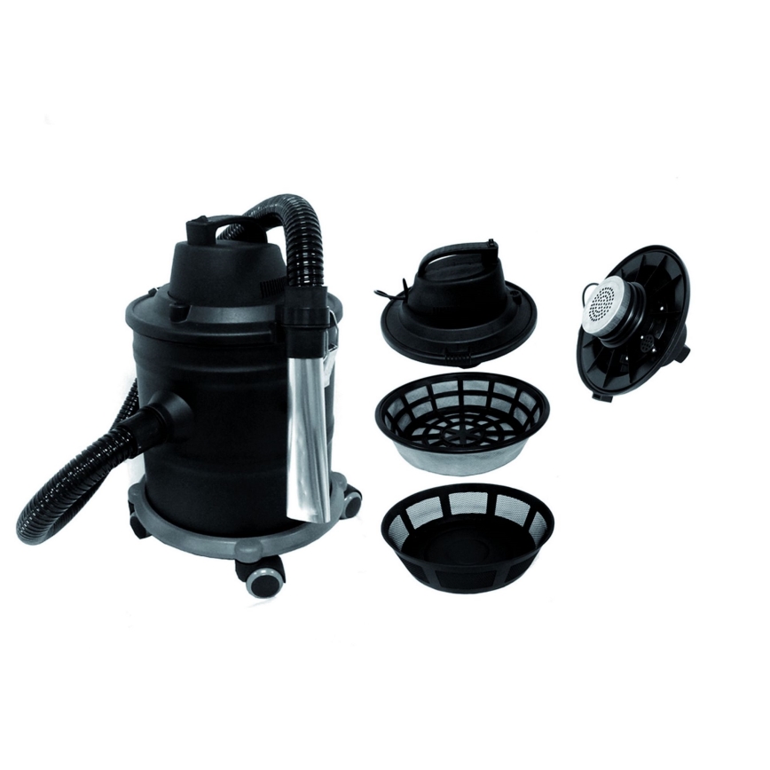 Прахосмукачка за пепел 18 l 1200W/230V черен