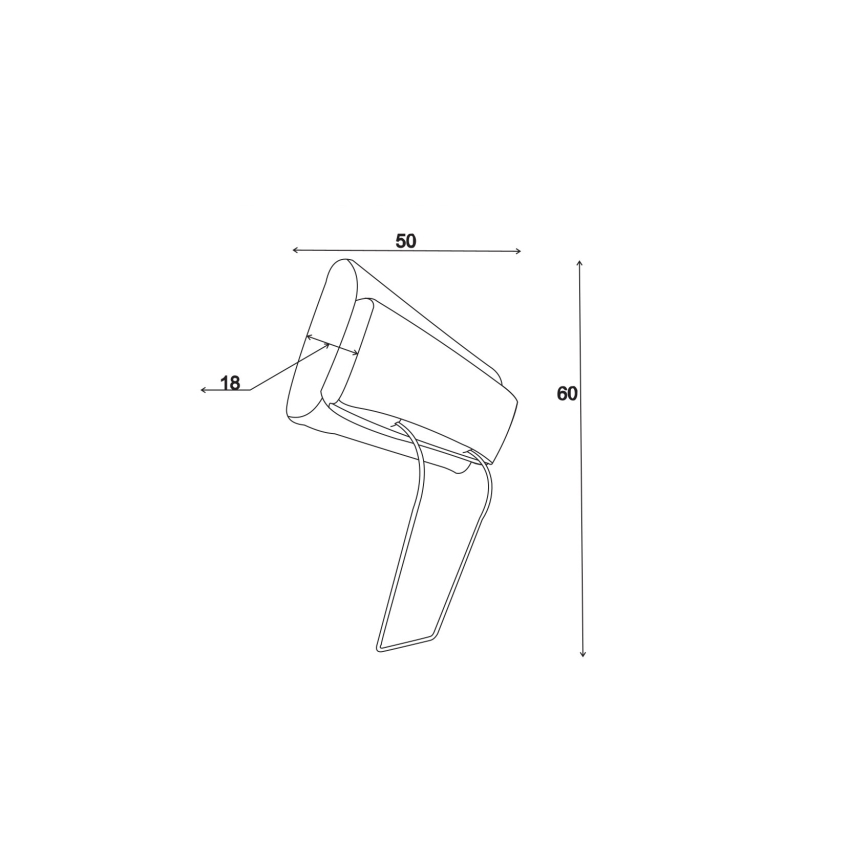 Практична подглавница LIVORNO черна