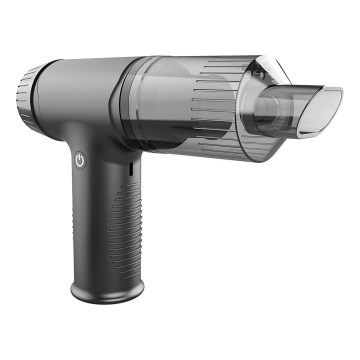 Преносим безжичен прахосмукачка 2 в 1, 90W/6000 mAh, сив/черен