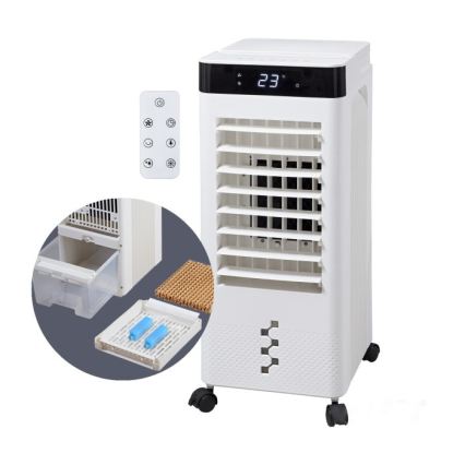 Преносим изпарителен климатик VIENTO COOL 65W/230V бял + дистанционно управление