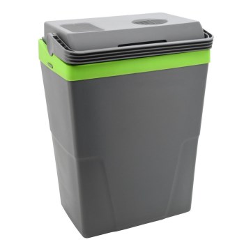 Преносима хладилна кутия 22 l 55W/12V/230V сива/зелена