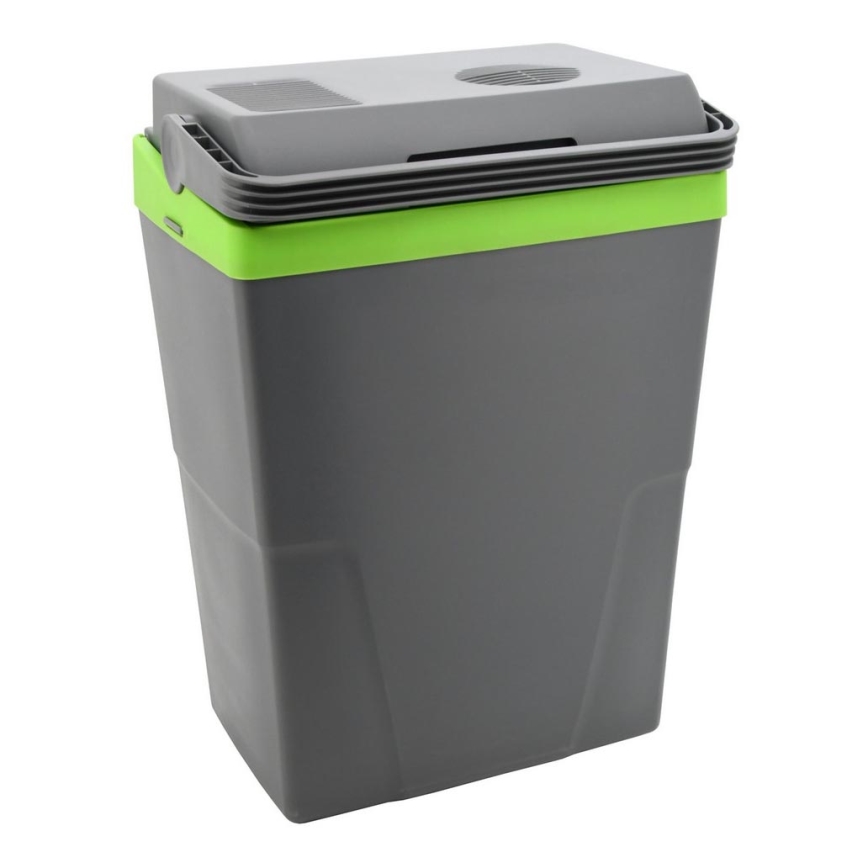 Преносима хладилна кутия 22 l 55W/12V/230V сива/зелена
