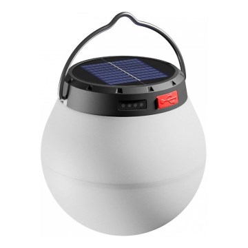 Преносима соларна LED лампа LUMINA ORB — регулируема яркост, зареждаема, 5V 800 mAh