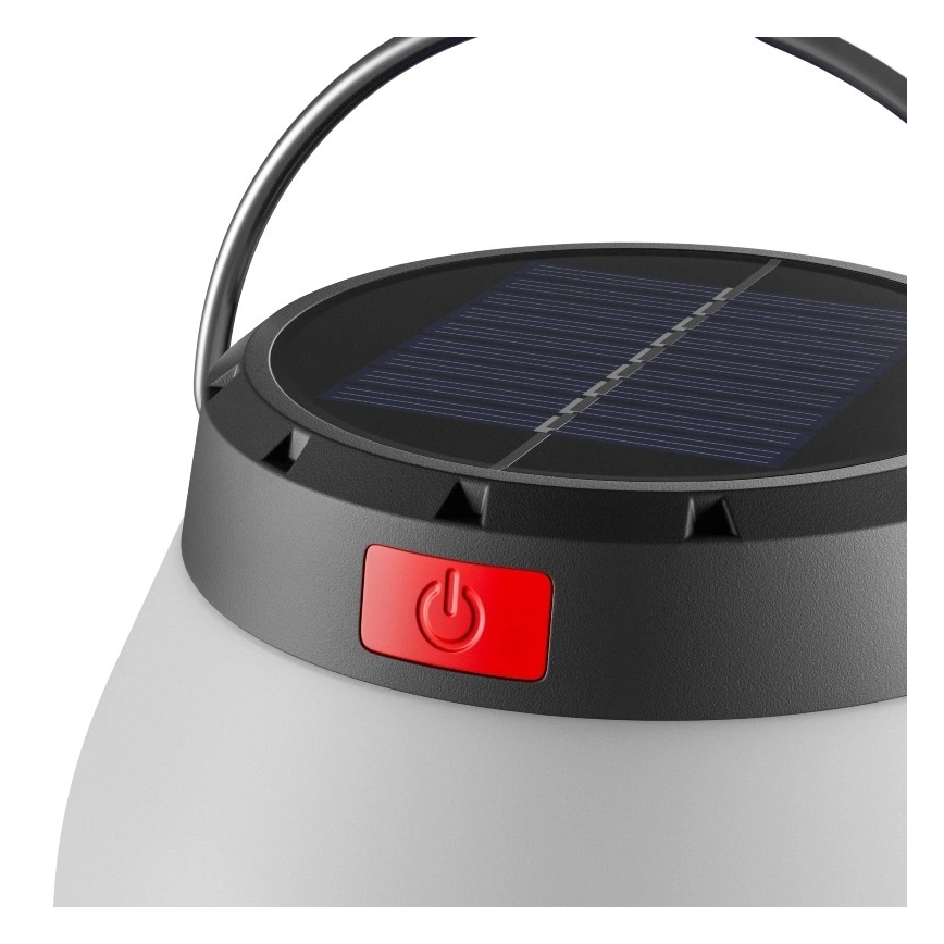 Преносима соларна LED лампа LUMINA ORB — регулируема яркост, зареждаема, 5V 800 mAh